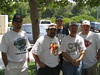 CASlowPitch > 6/2005 - from L to R: Sean Melvin (ASA), Gary Berouty (ASA), Mike "Icky" Briethrop (GEP), Gene Palovick (SCSA), and Richard "Bubba" Barber (ASA)